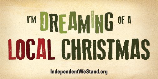 Support your local community this holiday season and #buylocal #EatLocal #shopsmall