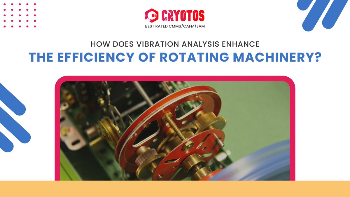 shorturl.at/gSZ15 - Dive into our latest blog post to uncover how vibration analysis is revolutionizing the efficiency of rotating machinery.

#maintenance #maintenancesoftware #cmms #cmmssoftware #vibrationanalysis #predictivemaintenance #cryotos #didyouknow