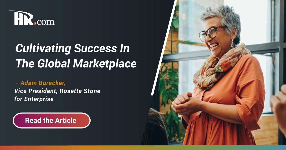 HRdotcom's tweet image. Read Cultivating Success In The Global Marketplace by Adam Buracker of Rosetta Stone for Enterprise, which emphasizes the strategic impact of #languagetraining, including building networks and enhancing internal teams for global business excellence. #L&amp;amp;D okt.to/a1MI2f