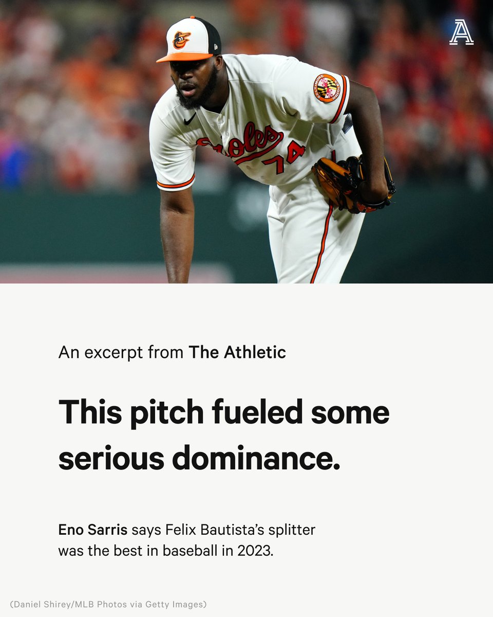 No model is perfect. No ranking will be universally agreed upon. But some of the pitches @enosarris witnessed this year were absolutely 𝙛𝙞𝙡𝙩𝙝𝙮. These were the best baseball had to offer in 2023 ⤵️ theathletic.com/5146544/2023/1…