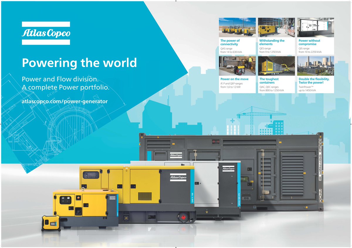 AtlasCopcoEA's tweet image. &quot;⚡ Never Be in the Dark Again! Atlas Copco Power Generators – Your Key to Uninterrupted Power! ⚡Call us on 0708 150 150 for more information.
 #AtlascopcoEA #powergenerator