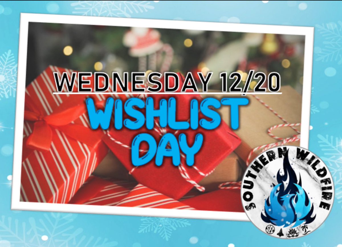 The Southern Wildfire (@ihx_wildfire) on Twitter photo Are you on the naughty or nice list? What are some of the things you have asked for this year? We want to know what’s on your wishlist! Let us know and be sure to tag <a href="/ihx_wildfire/">The Southern Wildfire</a>! 🎁❄️🔥
#TheSouthernWildfire Are you on the naughty or nice list? What are some of the things you have asked for this year? We want to know what’s on your wishlist! Let us know and be sure to tag <a href="/ihx_wildfire/">The Southern Wildfire</a>! 🎁❄️🔥
#TheSouthernWildfire