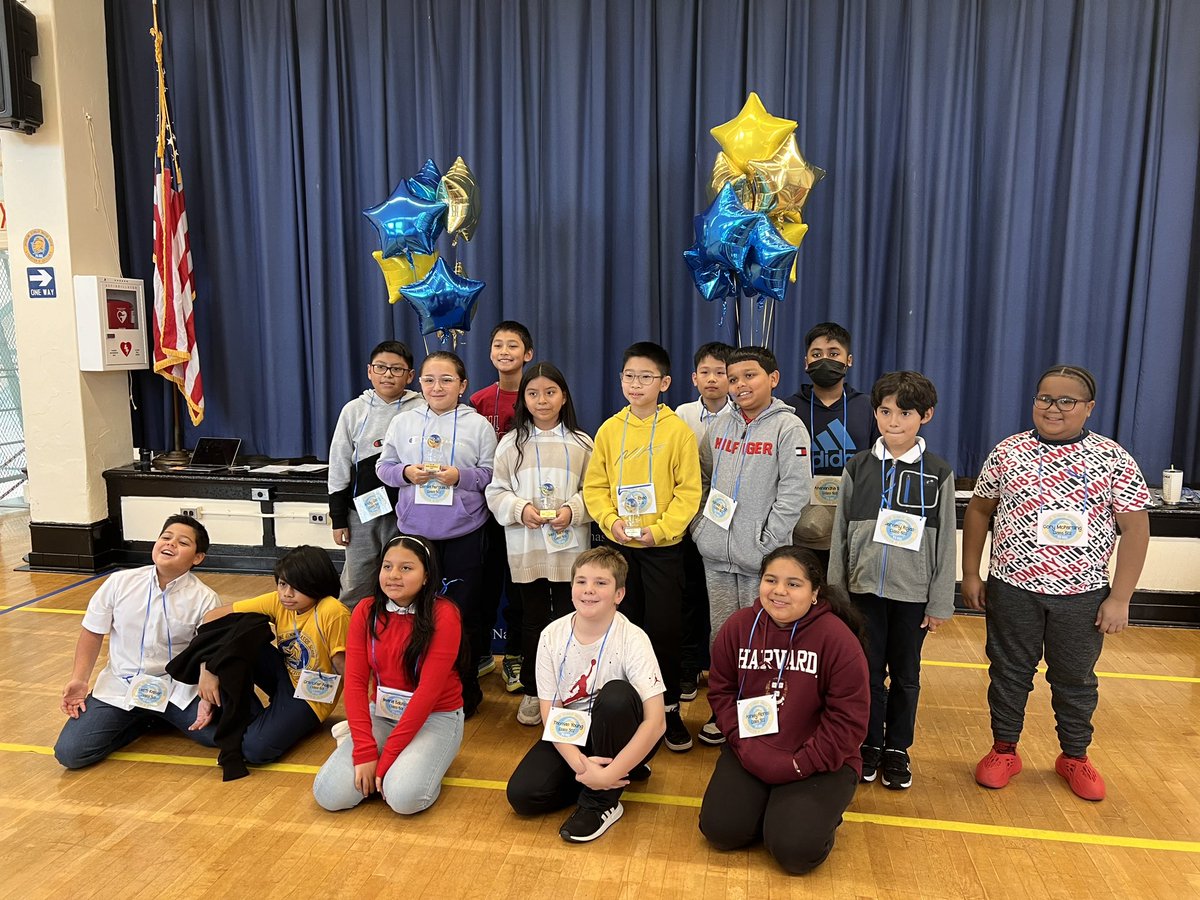 Congratulations to all the Math Bee participants @PS66JKO and thank you to @kboro23 @lstrippoli2 and Mrs. LoMonte for a fabulous event!