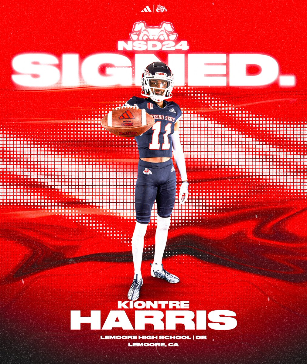 Fresno State Football (@fresnostatefb) on Twitter photo ๐๐๐๐๐๐๐๐๐ ๐ค
Welcome to the Bulldog family, <a href="/Kiontre11Harris/">Kiontre Harris</a> ๐ค ๐๐๐๐๐๐๐๐๐ ๐ค
Welcome to the Bulldog family, <a href="/Kiontre11Harris/">Kiontre Harris</a> ๐ค