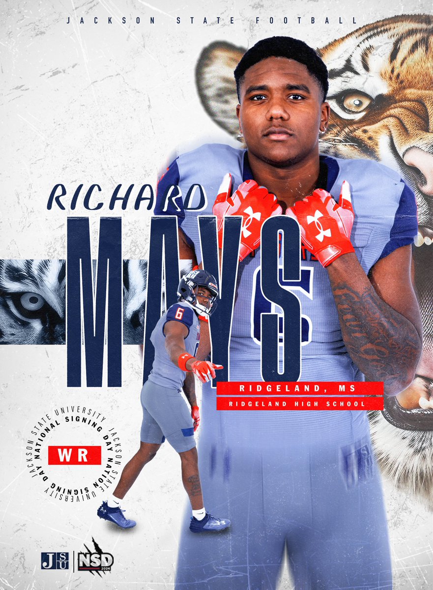 Welcome to Tigernation @richardmaysjr ❗️❗️❗️ #GuardTheeYard #TheeILove