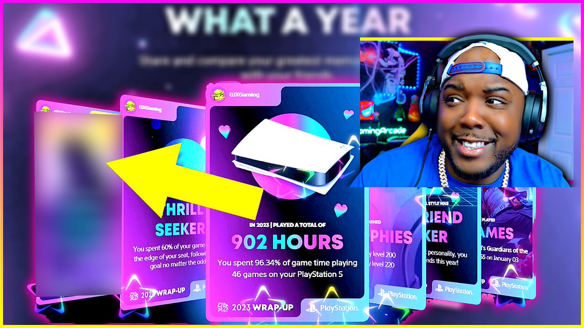 As we prepare to shut it down for a few weeks. I had to get that #PlayStationWrapUp video on the channel so yall can see how CRACKED I am. Almost 1000 hours alone just on the PlayStation. My number 1 game is not even from 2023?

BOY: youtube.com/watch?v=HLsW_Y…