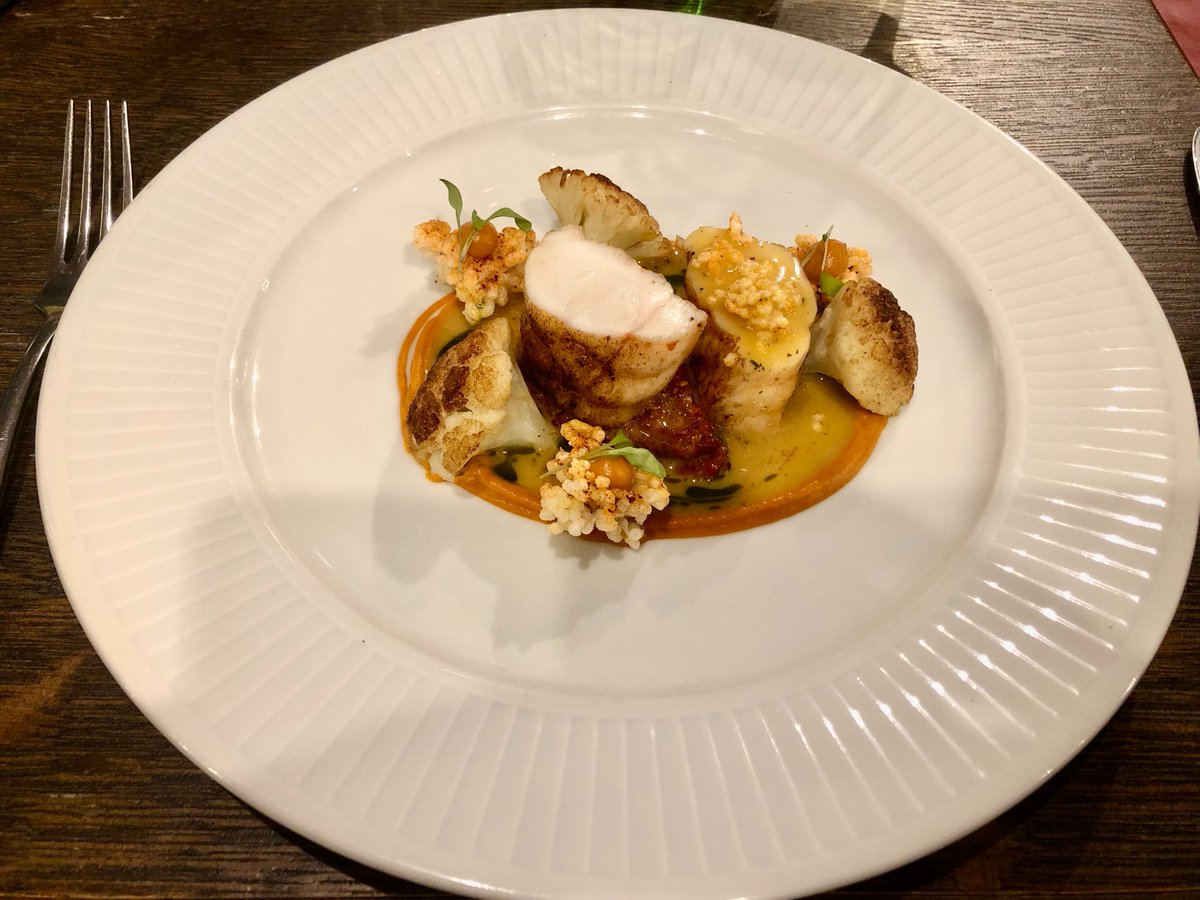 Succulent monkfish with all the flavours of the Mediterranean at Smoking Lobster @Foresters__Hall #Cowes #IsleOfWight