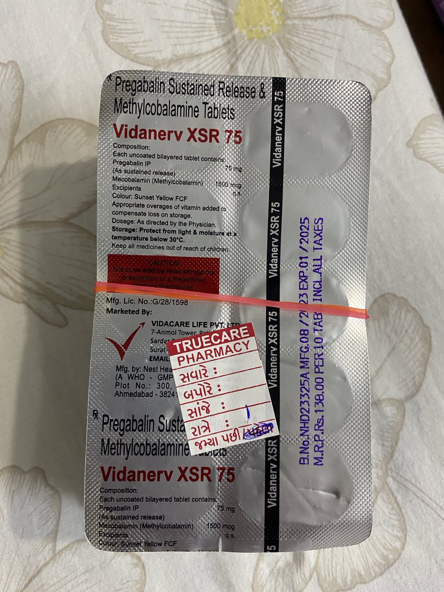 MeetKatrodiya_'s tweet image. Yesterday i was explaining about #pregabalin to one of my friend who was preparing for interview, today dr. prescribed me the same 😂

#Asahisongwon