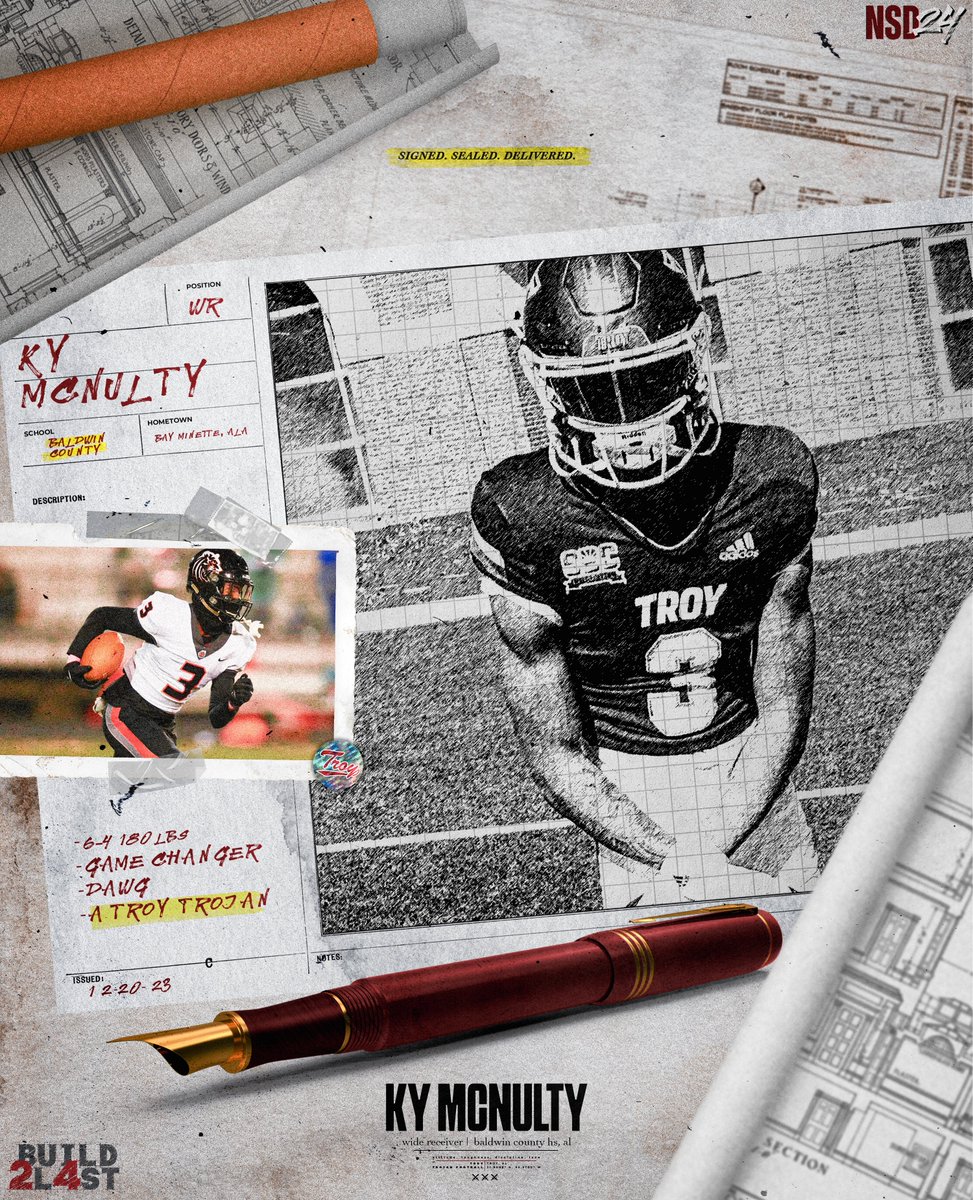 Welcome to the Troy Family, <a href="/KyMcnulty/">Ky “K3” Mcnulty</a>!

#BattleReady | #OneTROY ⚔️🏈