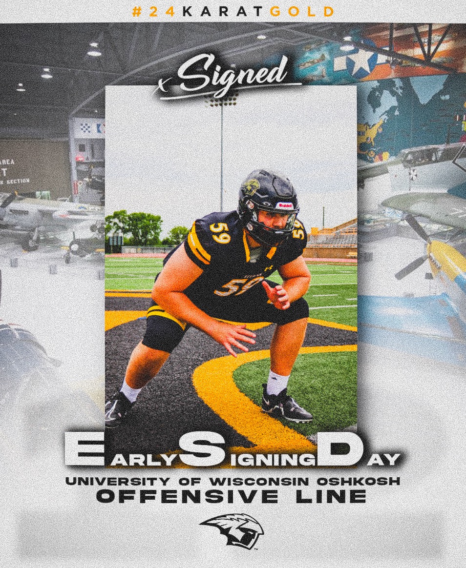 Coach_Worsell's tweet image. Fired up for this class of OL from WI, IL, CA, TX, MN

On the field:

Team Captain ✅
Team MVP ✅
All-Conference ✅
All Region ✅
All-State ✅
All American ✅

Off the field:

Academic All-State ✅
Man of High Character ✅
1st Generation College Student ✅

#24KaratGold | 12