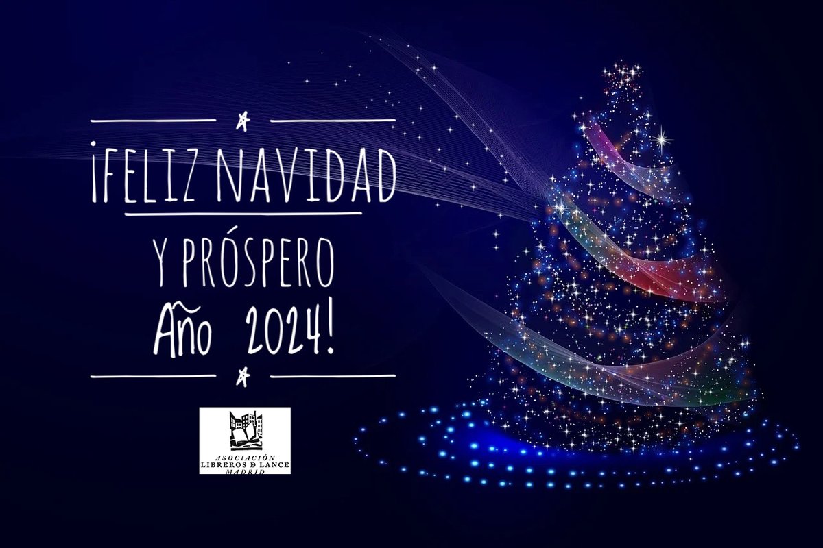 ‼En nombre de nuestras #librerías asociadas y en el nuestro propio, os deseamos #FelizNavidad y PrósperoAñoNuevo‼
▶ ¿Buscas el regalo perfecto para estas Navidades? Regálate y/o regala libros antiguos: 
▶ +info: librerosdelance.es #librosantiguos #libreríasdeMadrid