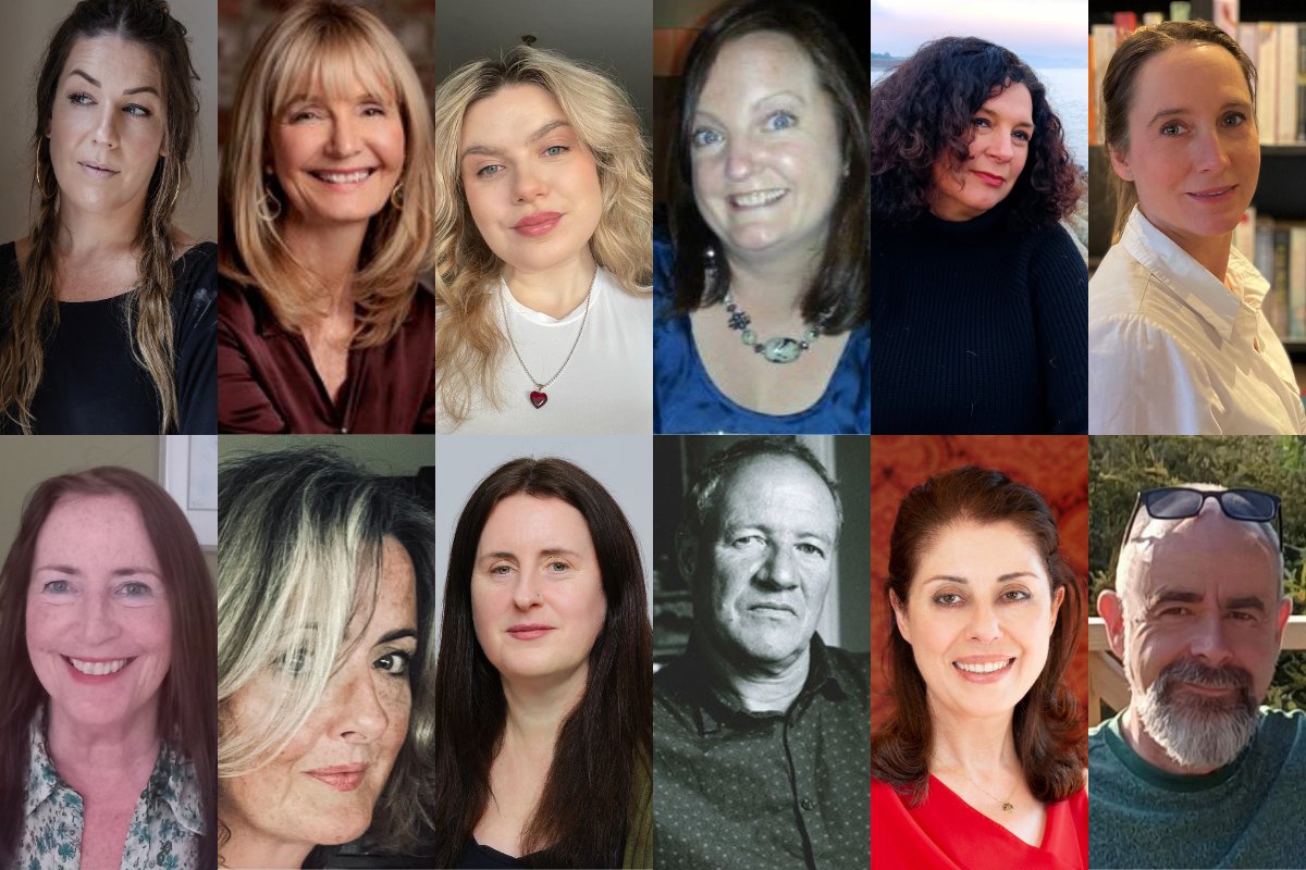 We are thrilled to announce the 12 winners of #NovelFair 2024📚✨ Mia Döring, Juliet Faithfull, Edie May Hand, Sinéad Ingoldsby, Jennifer Lynn, Ali McGuire, Mags McLoughlin, Caitriona Mullan, JM O’Brien, John O’Donnell, Maria Saba and Dominic Stevens🎉 🔗irishwriterscentre.ie/12-emerging-wr…