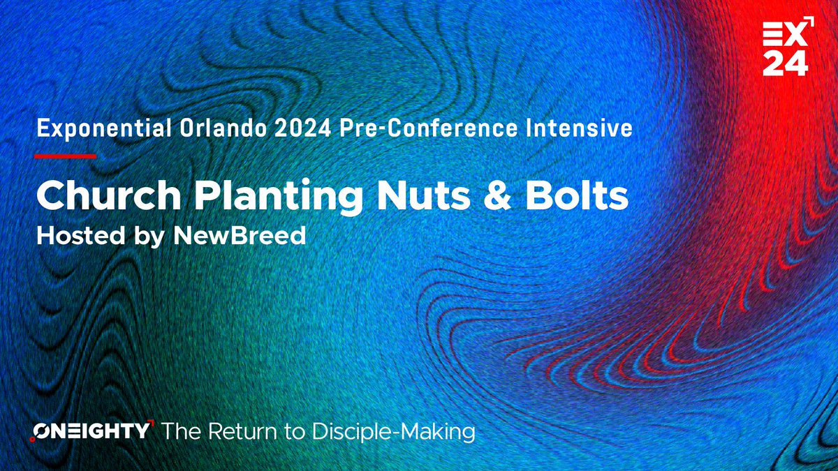 Thinking about attending #Exponential? Use the code newbreed24 to join NewBreed’s pre-conference session for free when you register: exponential.org/orlando-2024/