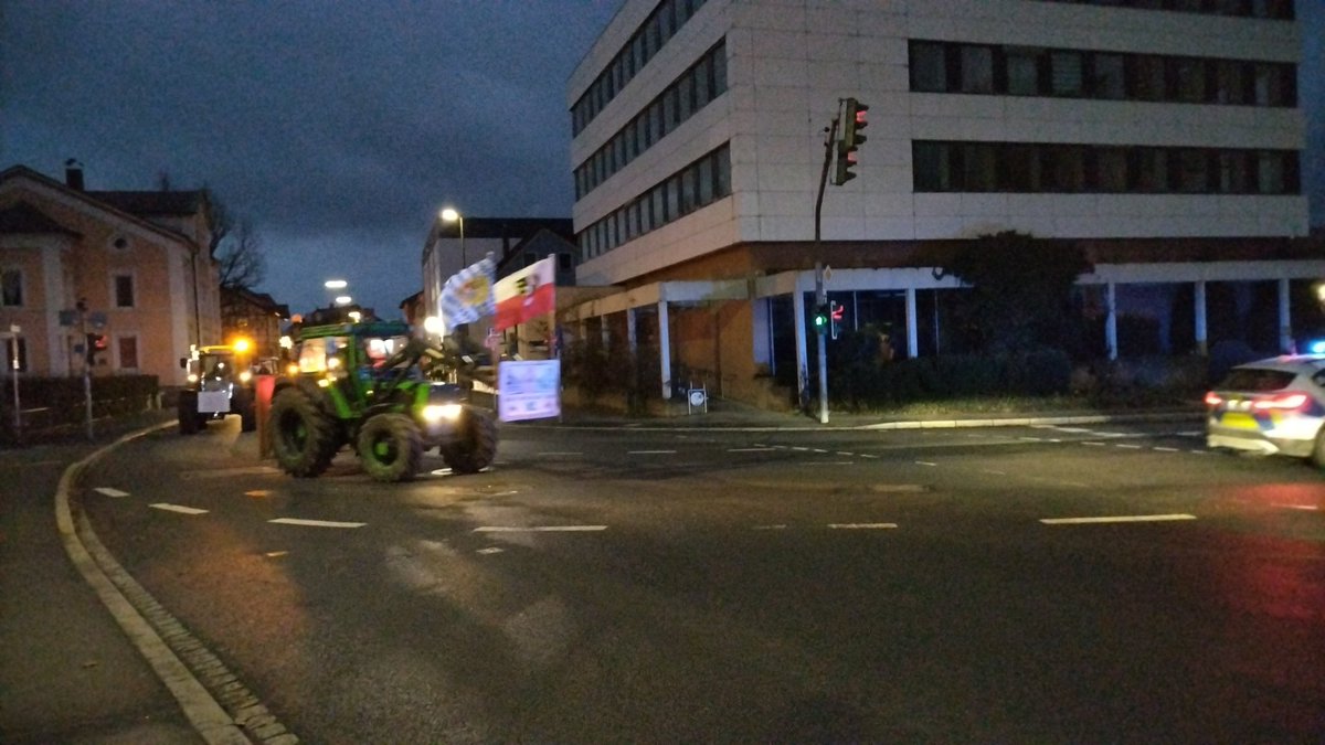 Bauerndemo auch in Lichtenfels