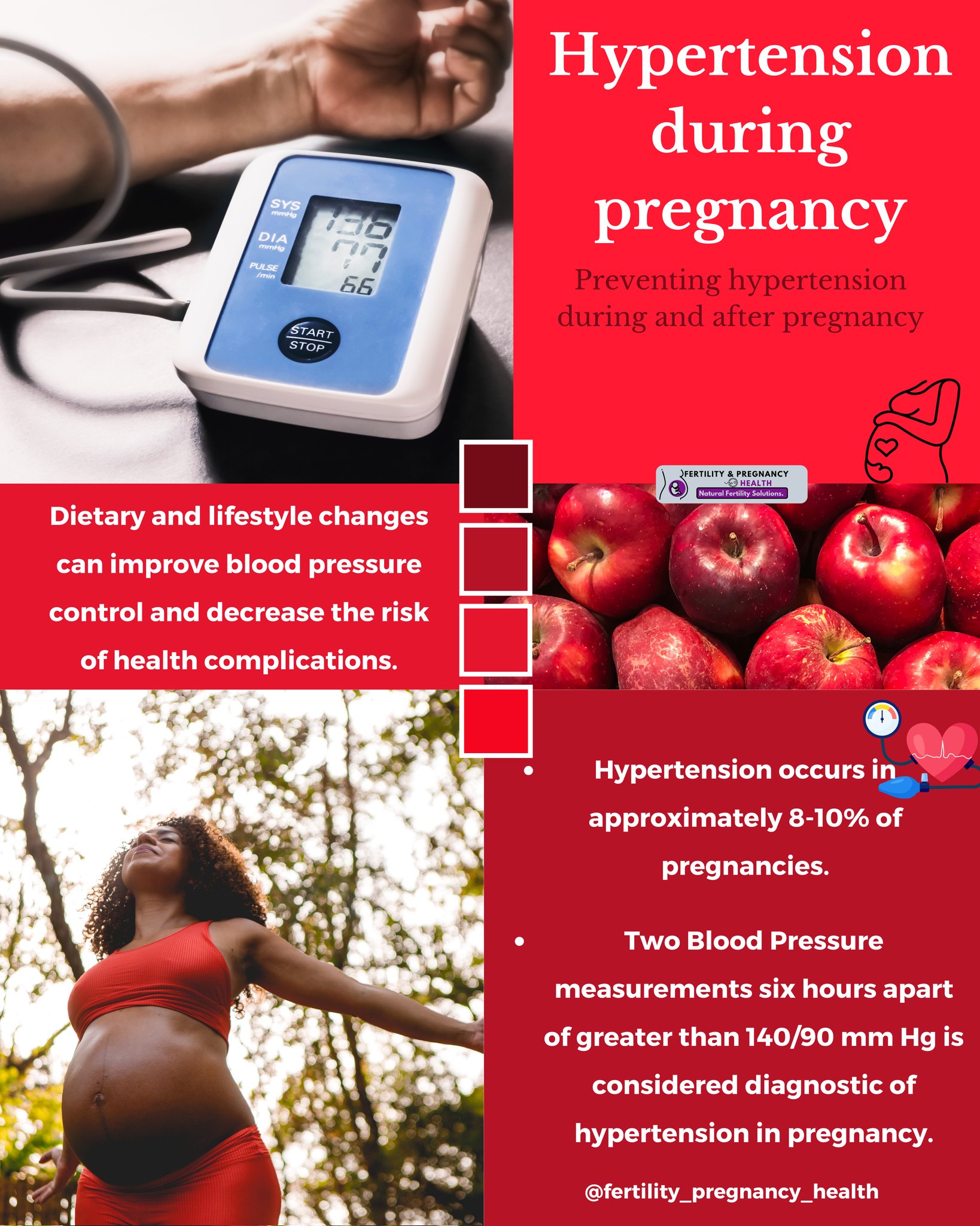 Fertility and pregnancy health on X: #HighBloodPressure in pregnancy may  be the first sign of pre-eclampsia, which is responsible for 16% of  maternal deaths globally. Hypertension occurs in approximately 8-10% of  pregnancies.