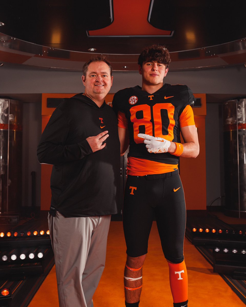 Welcome to Rocky Top! @Cole_Harrison1 #RockyTop24 🍊