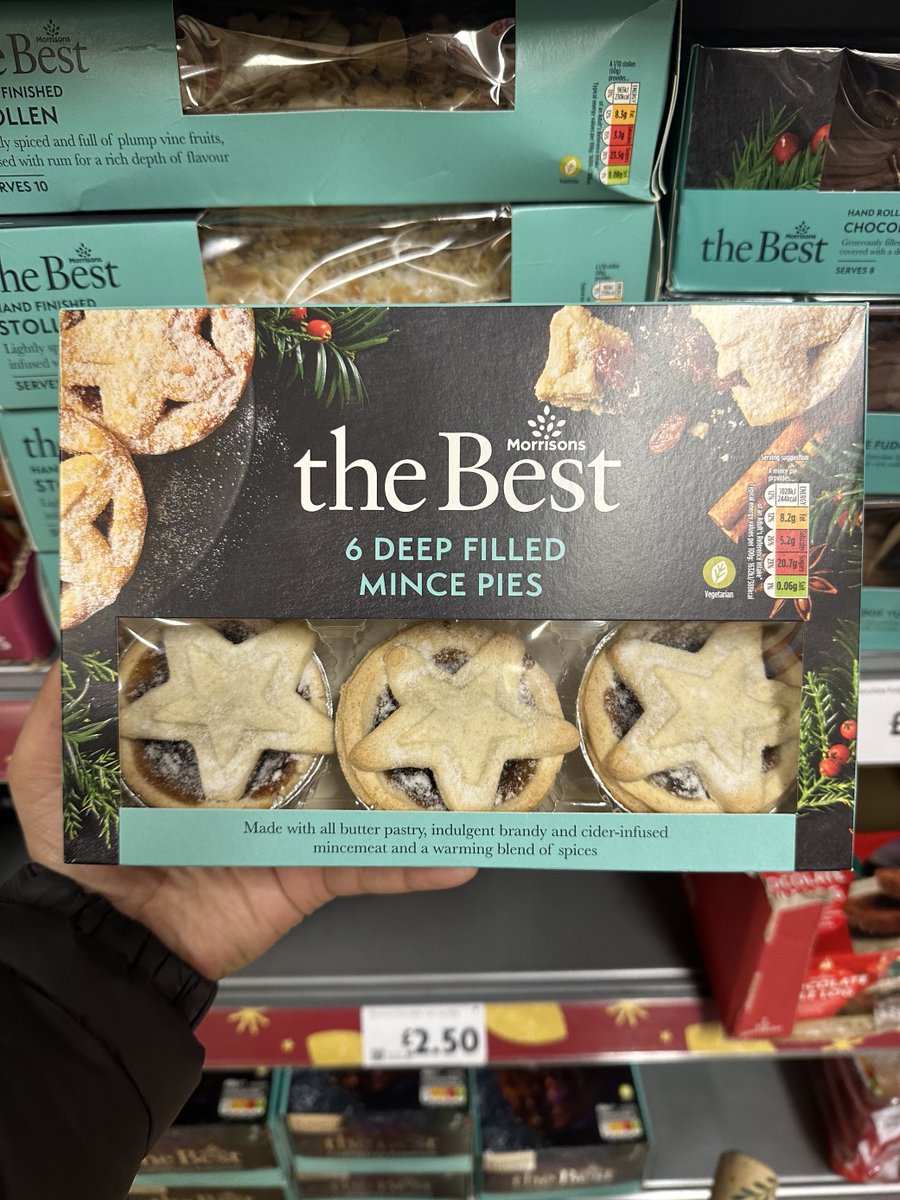 Mince pie lovers... this one's for you. Get 2 for £4 on selected mince pies in store this week 🎄 Because it is Christmas, after all. #MoreReasons