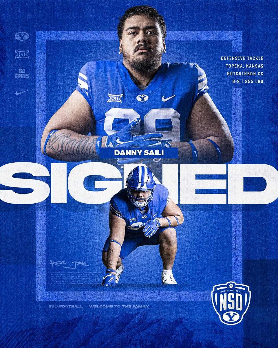 Cougar Nation, welcome <a href="/danny_saili/">Tui</a> to the family!! 🤙