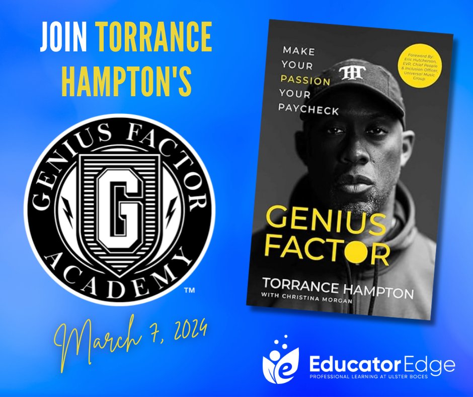 🚀 Guiding students to align their interests with career paths, this transformative experience bridges the gap between passion and future careers. Inspired by Torrance Hampton's 'Genius Factor,' join us for a seamless blend of work and play. Learn more: trst.in/mr8b9N