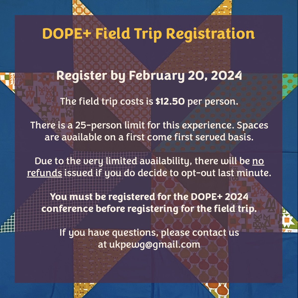 If you're coming to the DOPE+ Conference this year consider joining us on a field trip to the @ukfoodconnect for a hands on cooking class with Chef Tanya! Registration: forms.as.uky.edu/dope-2024-fiel…