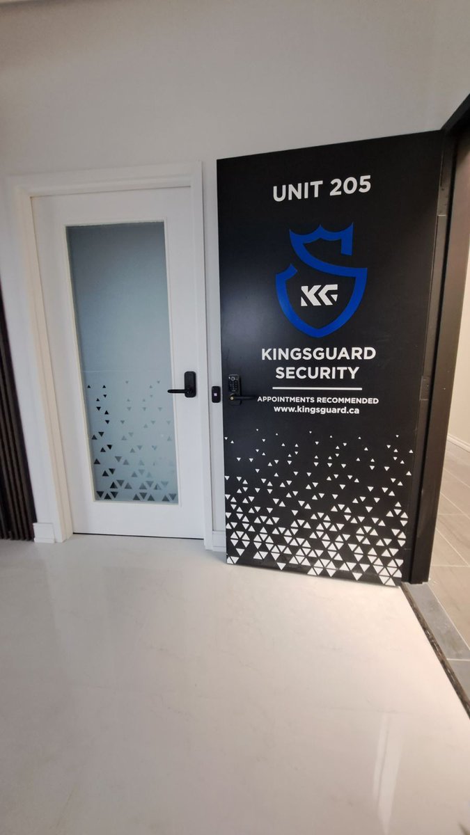 WestmountSigns's tweet image. We recently installed new interior #windowfrosting Kingsguard.ca &apos;s HQ! Frosting is an excellent way to add a dynamic look to your space or provide privacy to meeting rooms without compromising natural light.

Now booking for 2024 - contact us: sales@westmountsigns.com