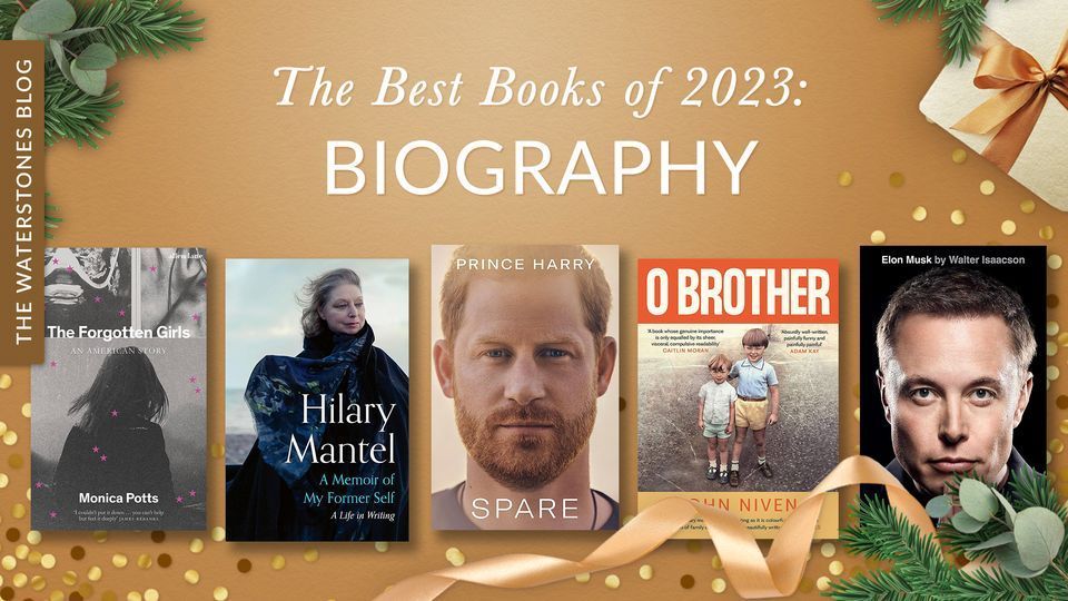 Stocking filler alert!🎁 Providing a unique window into the lives of figures both famous and unknown, this year's biographies and memoirs convey a wealth of lived experience. 📚 @Waterstones has the most fascinating autobiographies and confessionals of 2023.