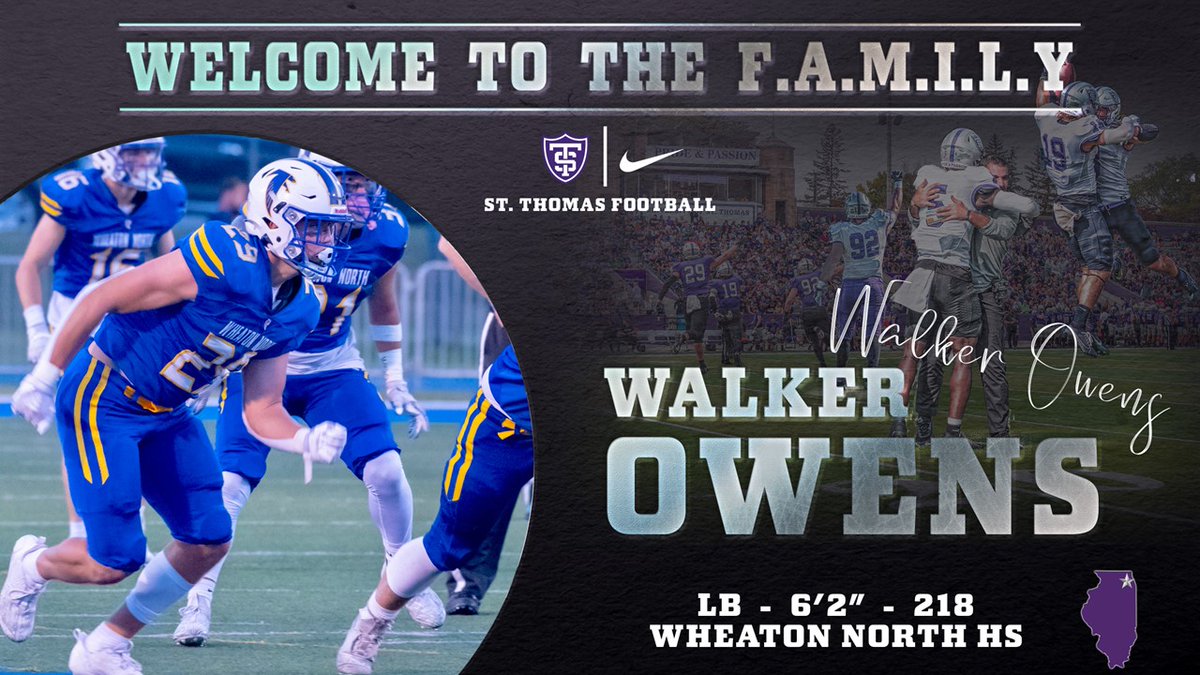 ✍️ 𝓢𝓲𝓰𝓷𝓮𝓭 ‼️ Welcome to @UofStThomasMN @WalkerOwens9 @wnfalconfb @AthleticsWNHS #Leg24y | #RollToms | #NSD24 🔗🔒✅