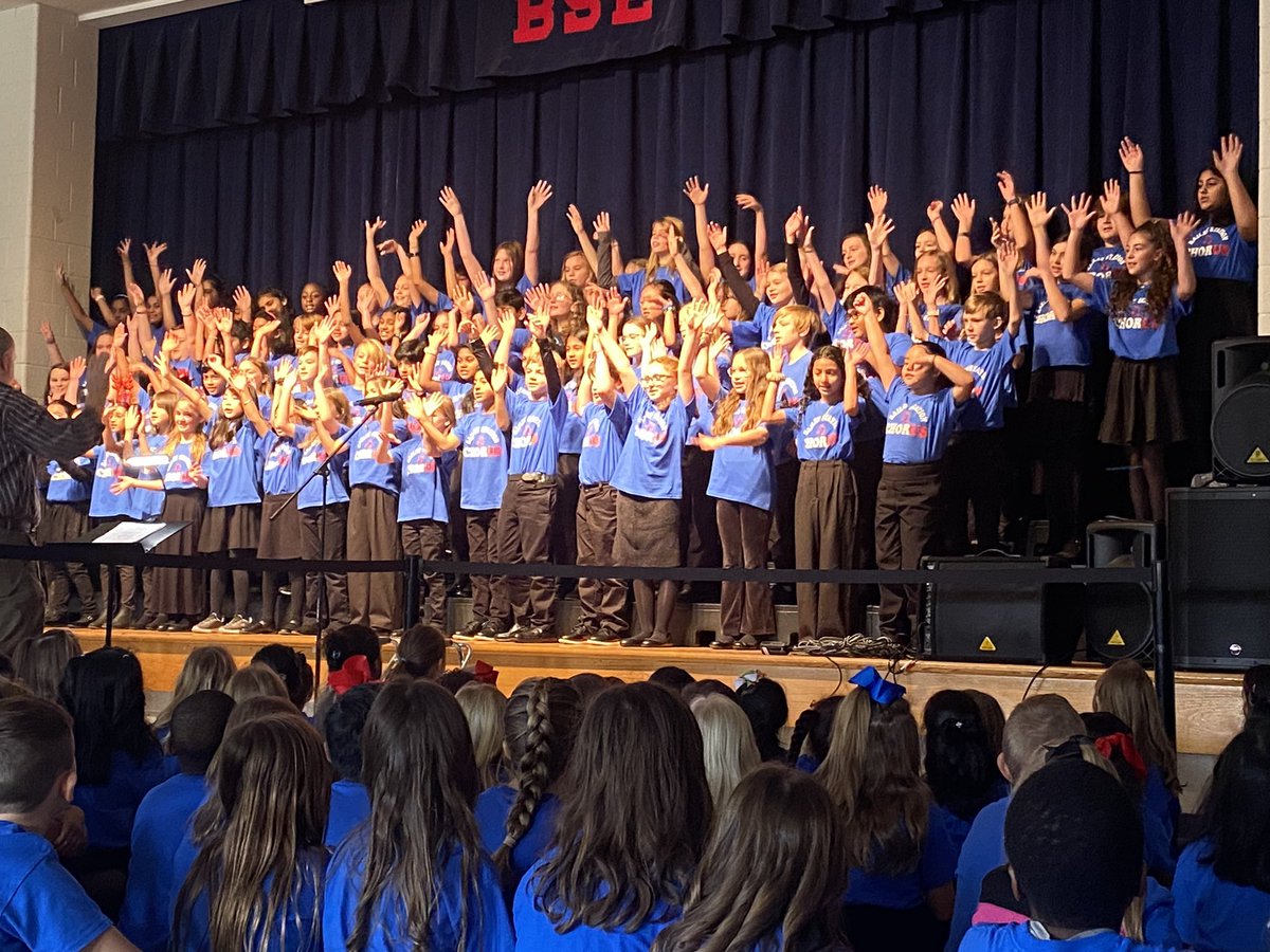 We so enjoyed watching our cub and bear choruses and our percussion ensemble perform!!! @CSSupt2 @cville_schools