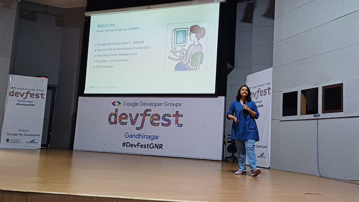 It is always an awesome feeling meeting developers in the community!

 Yet another in DevFest 2023 season in my own state @GDG_Gandhinagar 

#devfest2023