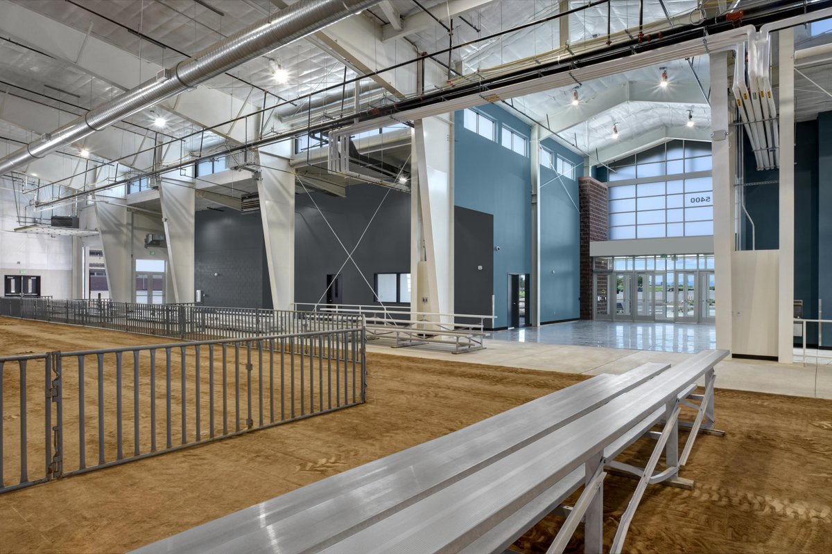 We are excited to officially introduce you to The Ranch Events Complex, a recent achievement by the OLC team. This state-of-the-art facility serves as an indoor practice and show arena, catering to the Larimer County 4-H Club and the wider community.