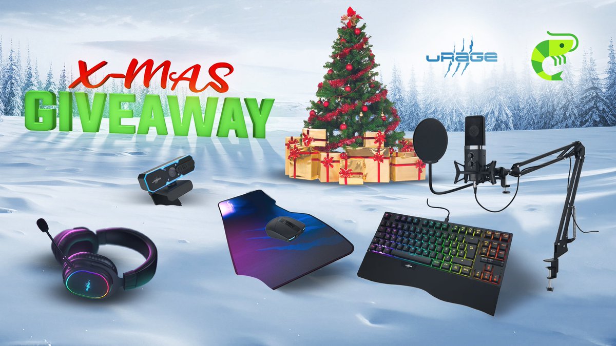 Let it Shrimp! ☃️

Passend zum Fest des Schenkens hauen wir mit @urage_gaming ein dickes Gaming-Paket raus! 🎁

So machst du mit 👇

❄️ Erstelle dir einen Account auf unserer Website und gib dir ein Profilbild 🦐
❄️ Markiere den Freund, der unbedingt teilnehmen muss 😉