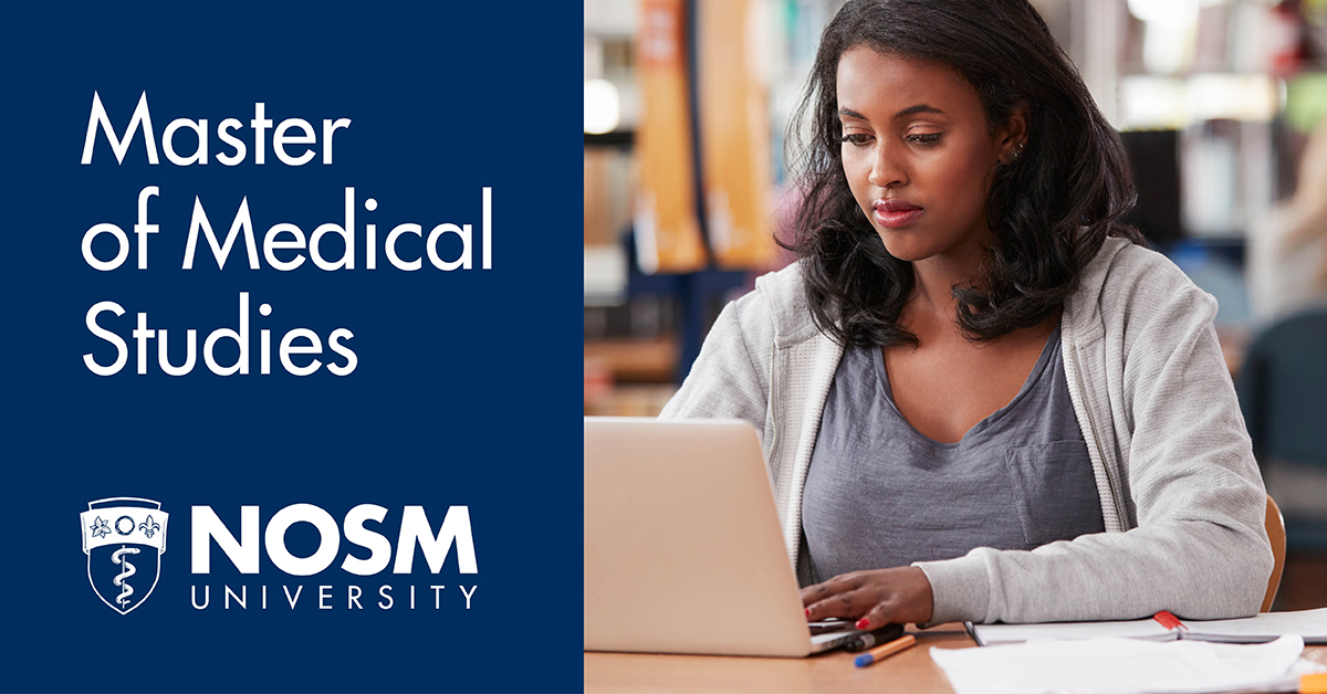 NOSM University | Université EMNO (@thenosm) on Twitter photo 📣 Attention physicians and #HealthSciences grads! Develop your #Research skills and enhance your practice with #NOSMUniversity’s Master of Medical Studies. Delivered online. Full or part-time. Explore your options at nosm.ca/mms. <a href="/Simard_AlainR/">Alain Simard</a> <a href="/ddsv3/">Dr. Sarita Verma (She/Her)</a> @dmarshnosm 📣 Attention physicians and #HealthSciences grads! Develop your #Research skills and enhance your practice with #NOSMUniversity’s Master of Medical Studies. Delivered online. Full or part-time. Explore your options at nosm.ca/mms. <a href="/Simard_AlainR/">Alain Simard</a> <a href="/ddsv3/">Dr. Sarita Verma (She/Her)</a> @dmarshnosm