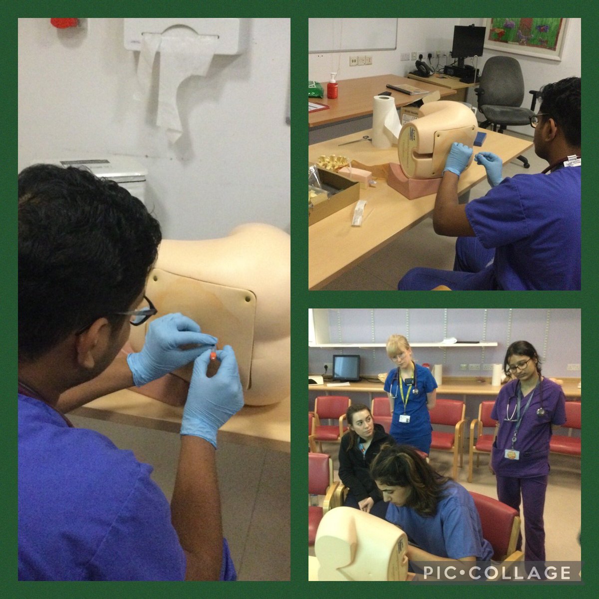 💉 Finishing the year off with a Lumbar Puncture course in SWAH #MedEdWest @_NIMDTA @NAMEM_UK ✅ Learning through Simulation ✅ New Skills ✅ Excellent supervision @WesternHSCTrust #GreatPlaceToLearn