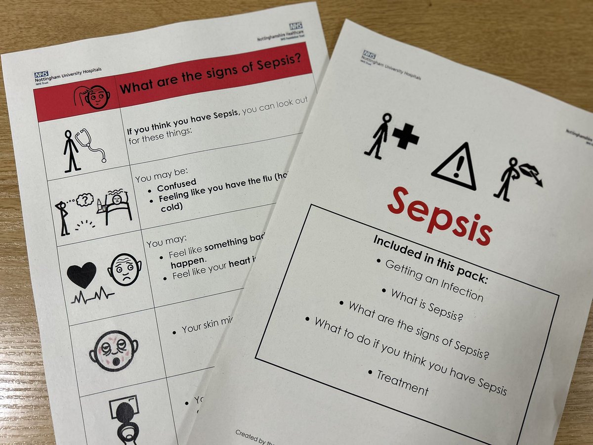Thank you @SharedGovNUH for having us at today’s leadership council meeting to share our Sepsis easy read pack in collaboration with @recogniserescue. Looking forward to sharing this at future @TeamNUH events 🙌🏼⚠️🗣️