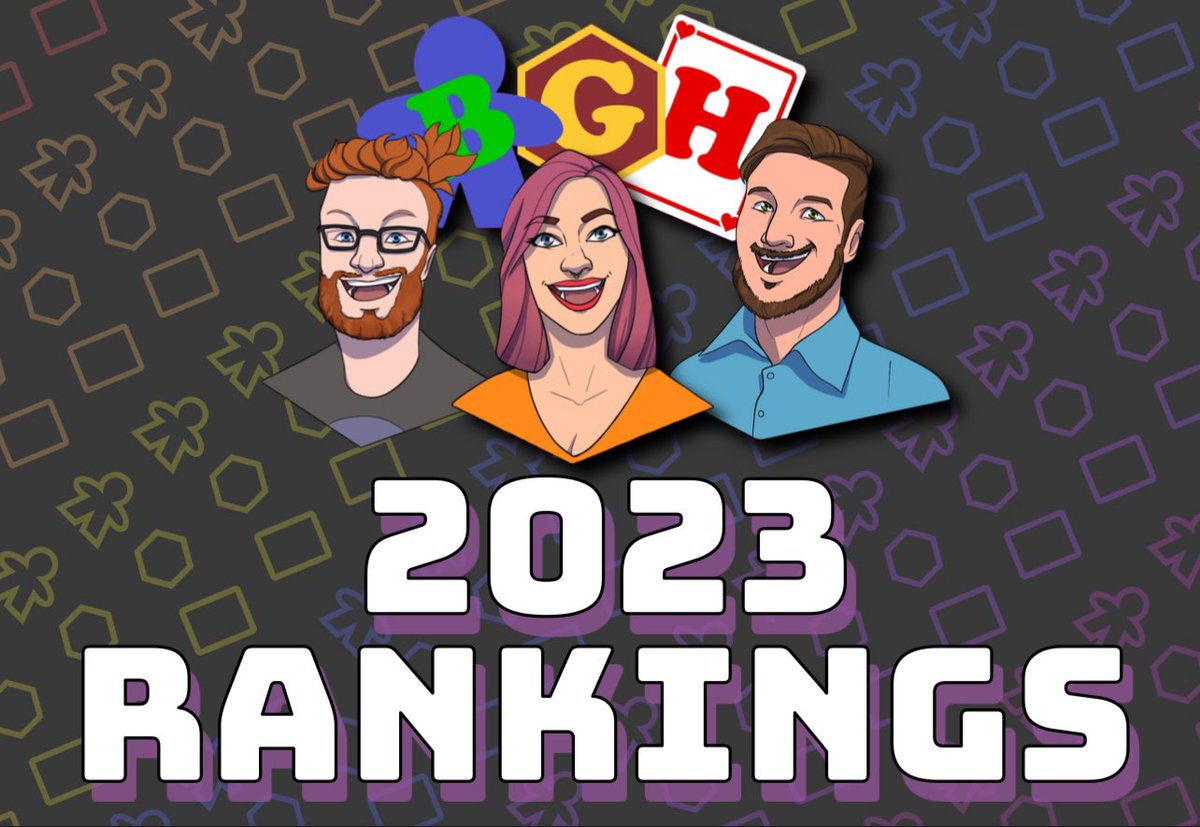 Tonight is our last show of 2023! We are going to talk through all the games we played this year & rank them all (individually & together)!! Come hang out & let us know what you think! 7pm ET on Twitch.tv/BoardGameHouse #tabletop #boardgames