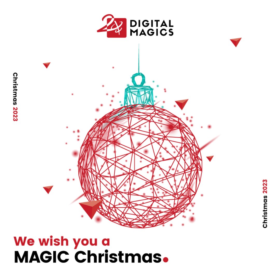 Auguri di cuore da tutto il team di Digital Magics 🎄