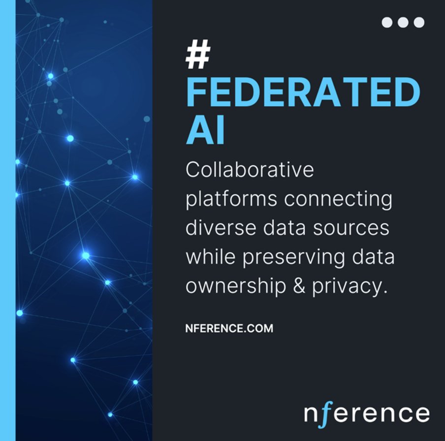nference (@_nference) on Twitter photo How do federated data networks enhance R&D? By connecting diverse data sources, we can access #RWE insights from multiple institutions-fueling innovative drug development & evidence-based decisions. 
Learn how our #FederatedAI solves #realworldproblems nference.com/pharma How do federated data networks enhance R&D? By connecting diverse data sources, we can access #RWE insights from multiple institutions-fueling innovative drug development & evidence-based decisions. 
Learn how our #FederatedAI solves #realworldproblems nference.com/pharma