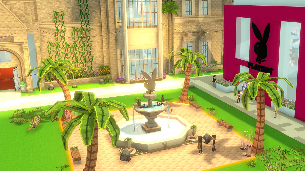 Catch a glimpse of Playboy’s upcoming MetaMansion in The Sandbox: a metaverse landmark reimagining the legendary IRL Playboy Mansion. medium.com/@sandboxgame/i…