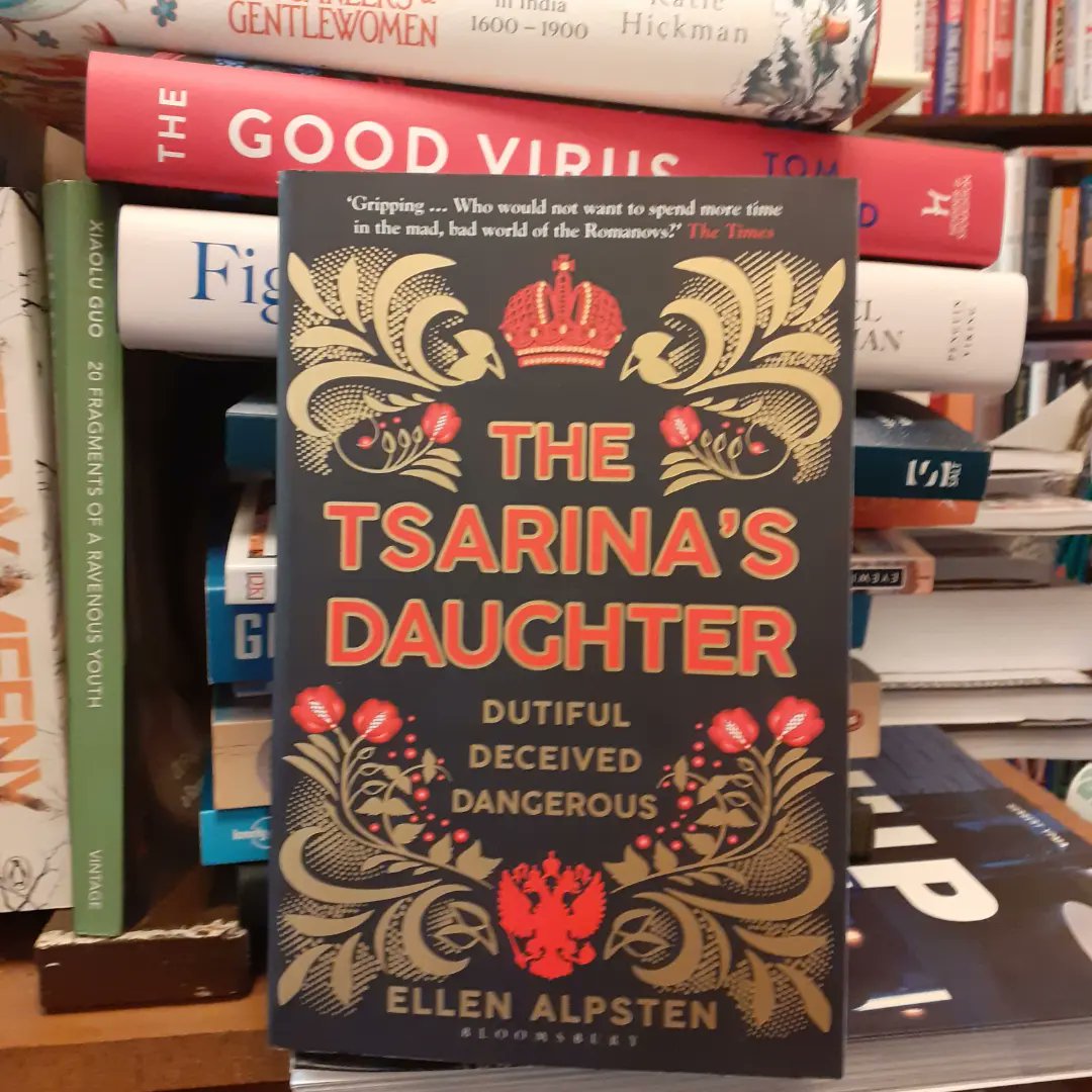 Do you love indie #bookstores
as much as I do? The ladies @theopenbook2 advised my 3 tricky teenage readers brilliantly today - and I spied this beauty in the melée: from riches to rags, from rags to raunchy, ruthless, ravishing Romanov! #HistoricalFiction