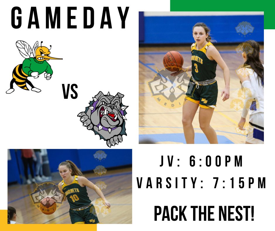 It's GAMEDAY for the Hornets!

🏀Girls Basketball vs Ithaca Bulldogs🏀
📍Wauzeka-Steuben High School
🕕6:00PM | 7:15PM
📺wauzeka.k12.wi.us/community/live…

Go Hornets!
#PACKTHENEST