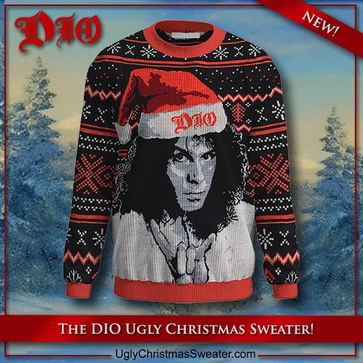 The new DIO Ugly Christmas Sweater is here! Shipping now from @uglysweaterUSA! Available in all sizes up to 5XL! Shop here: uglychristmassweater.com/products/dio-2…