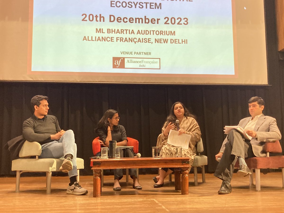 'You are now guilty until proven innocent', says Shreya Singhal in our discussion about the #TelecomBill2023 at #DigitalDialogues