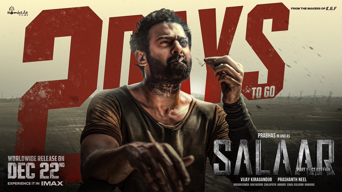 #Salaar  is all set to take you on an action-packed ride! 👊 Book your tickets now in annamalaicinemas #SalaarCeaseFire #SalaarCeaseFireOnDec22 #SALAAR #Prabhas #PrithvirajSukumaran