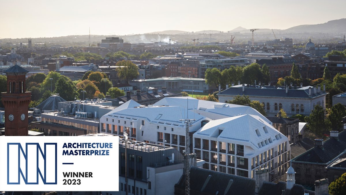 Printing House Square @tcddublin has been awarded an Architecture MasterPrize in the Educational Buildings category