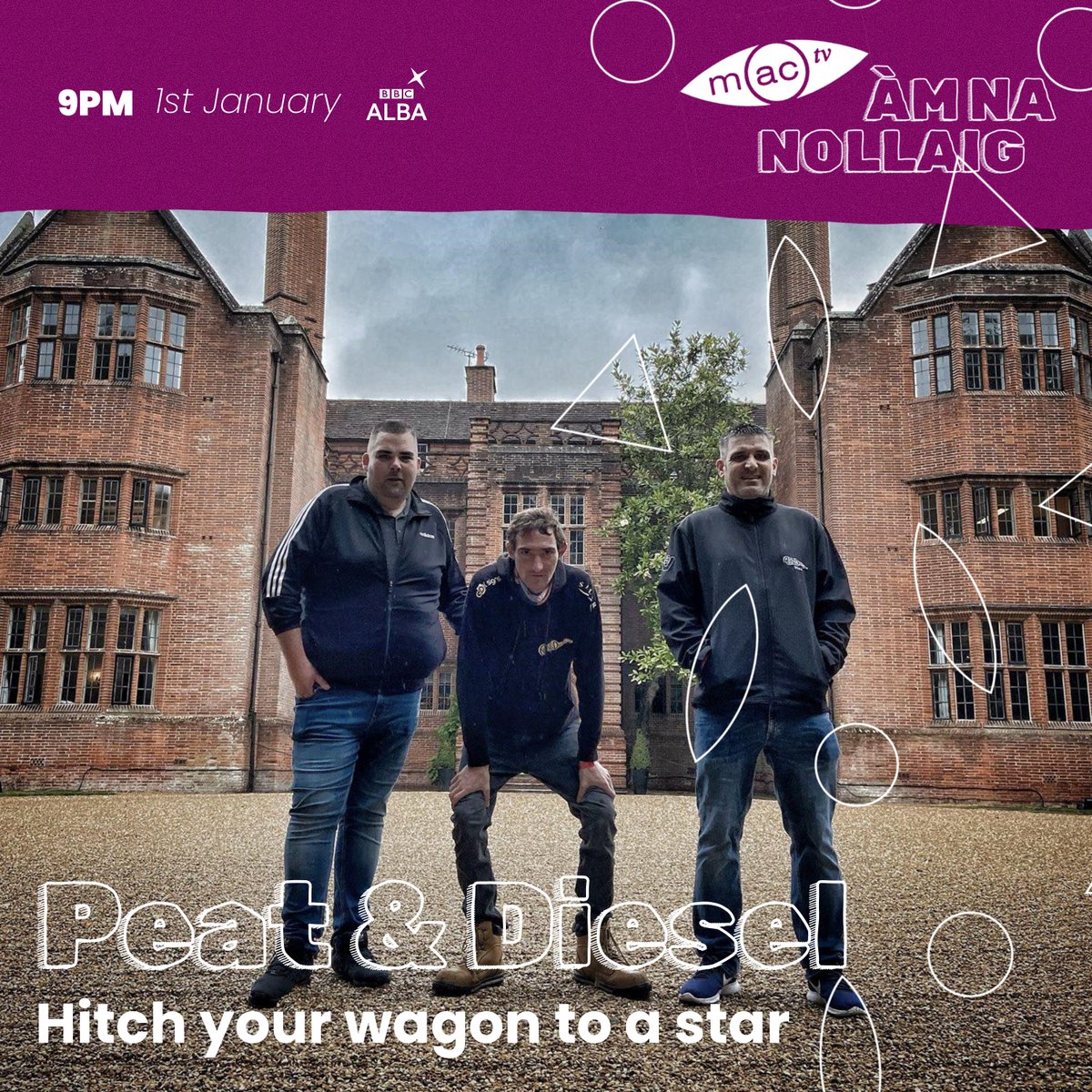 Cuimhnichibh sùil a thoirt air an dàrna prògram aig <a href="/peatanddiesel/">PEAT & DIESEL</a> an ath oidhche air <a href="/bbcalba/">BBC ALBA</a>

Don’t forget to catch up with Peat &amp; Diesel as they hitch their wagon to a star!! 

#peat&amp;diesel #gaelic #gàidhlig #bbcalba #newyear #bliadhnamhathùr #hitchyourwagontoastar