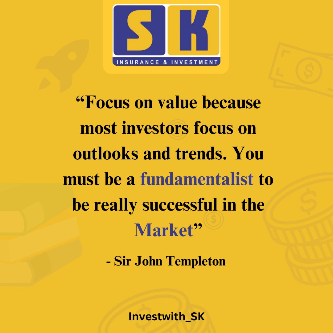 SnehKanade's tweet image. Discovering hidden treasures in the stock market 🌟💰 Value investing is all about identifying undervalued assets and patiently waiting for their true worth to shine.
#InvestingStrategy #ValueHunting #FinancialGrowth #personalfinance #financialadvisorjaroorihain #FinancialMindset