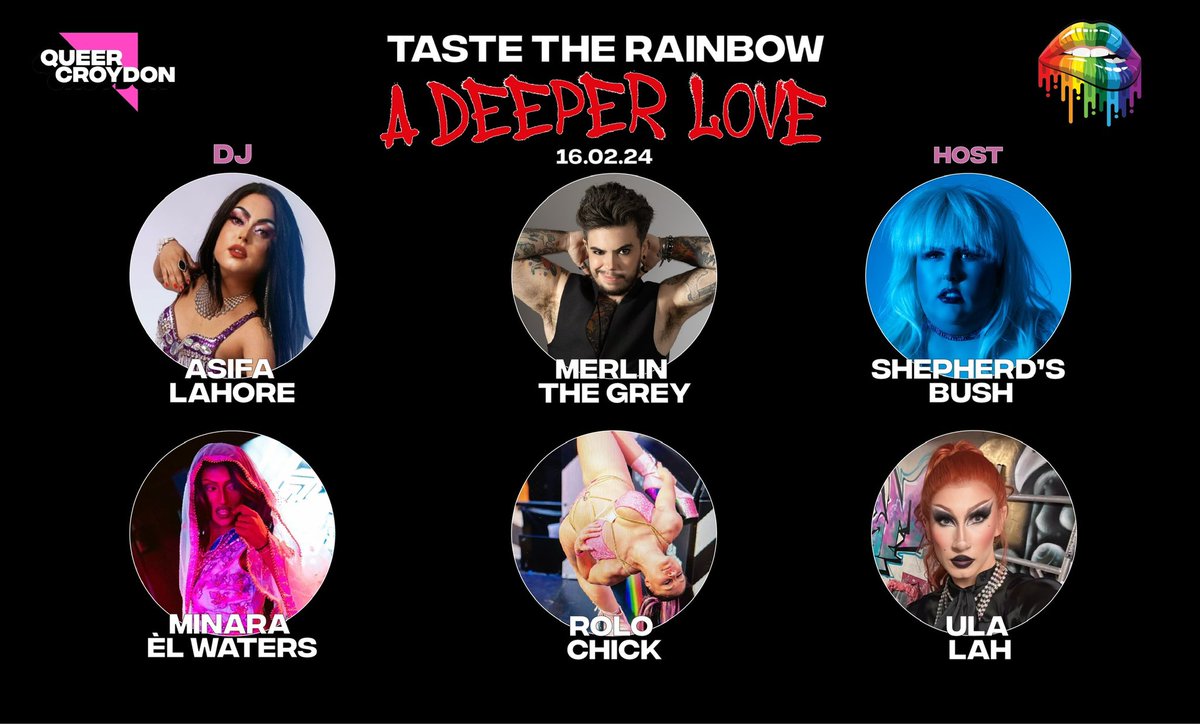 Queer Croydon (@queercroydon) on Twitter photo Queer Croydon will be taking over Beatbox <a href="/BoxparkCroydon/">BOXPARK CROYDON</a> once again!
And we will be celebrating Love in its many shades and flavours.
Prepare yourself to experience A DEEPER LOVE.
🎟️ - boxpark.co.uk/croydon/events…
#Queer #Queercroydon #LGBTQIA Queer Croydon will be taking over Beatbox <a href="/BoxparkCroydon/">BOXPARK CROYDON</a> once again!
And we will be celebrating Love in its many shades and flavours.
Prepare yourself to experience A DEEPER LOVE.
🎟️ - boxpark.co.uk/croydon/events…
#Queer #Queercroydon #LGBTQIA