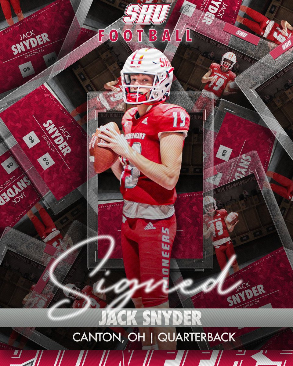 Welcome to Welcome to the SHU Football family, Jack!!  

#WeAreSHU🏈 | <a href="/poochie_snyder/">Poochie Snyder</a>