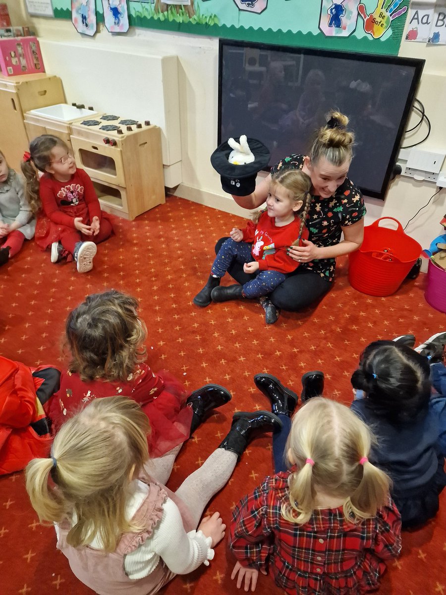 What an amazing day we had in Nursery at our Christmas Party 🥳. We started the day with Festive Rhythm Time, which was AMAZING, a visit from Santa 🎅, played party games and finished off with some wonderful party food🧁🍪. What a wonderful day! #MakeADifference @ololprimary_HT