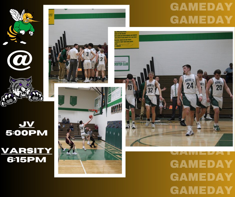It's GAMEDAY for the Hornets!

🏀Boys Basketball vs LaFarge Wildcats🏀
📍LaFarge High School
🕔5:00 | 6:15pm
📺youtube.com/@lafargelive34…

Go Hornets!
#PACKTHENEST